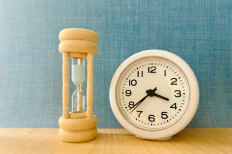 矯正治療で歯が痛いと感じる時間のイメージ