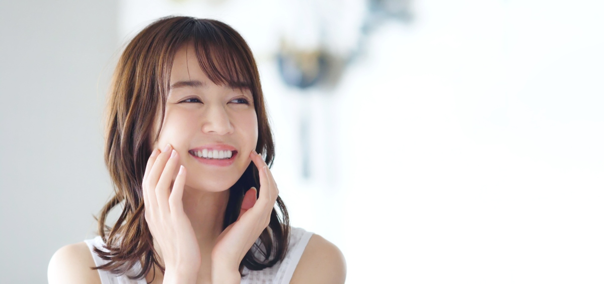 ホワイトニング治療をして綺麗になった歯