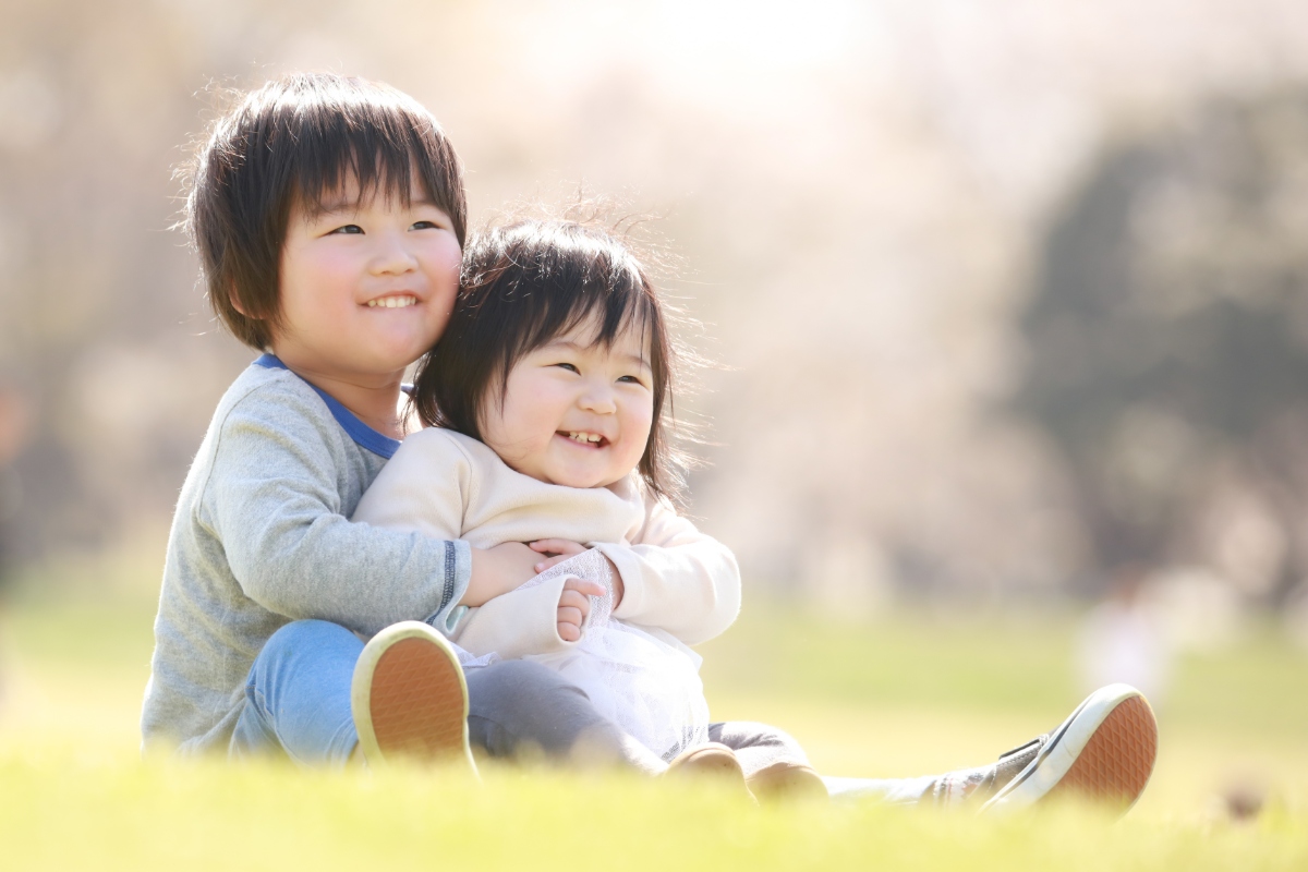 口臭を改善し、綺麗に歯を保った子ども